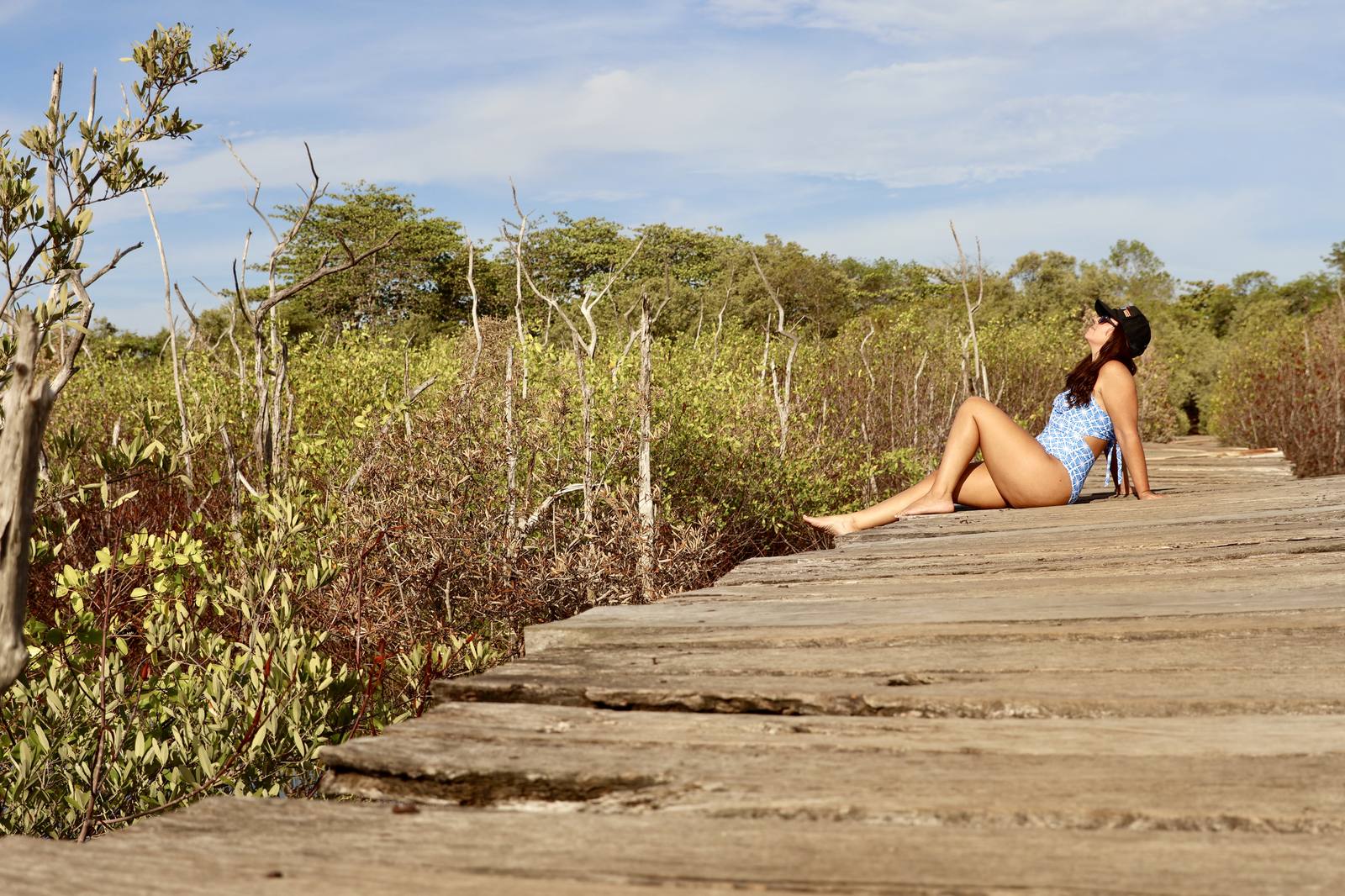 Tiffany on the boardwalk